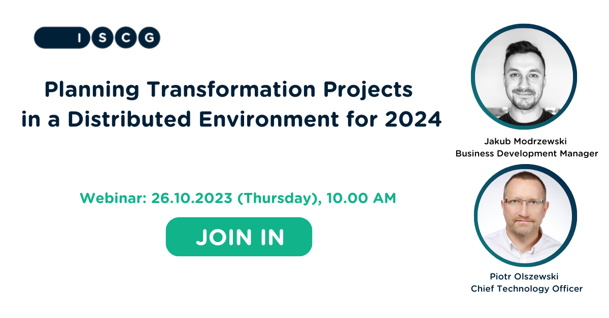 Planning Transformation Projects in a Distributed Environment for 2024 - Migration, Consolidation, B2B Collaboration Enhancement